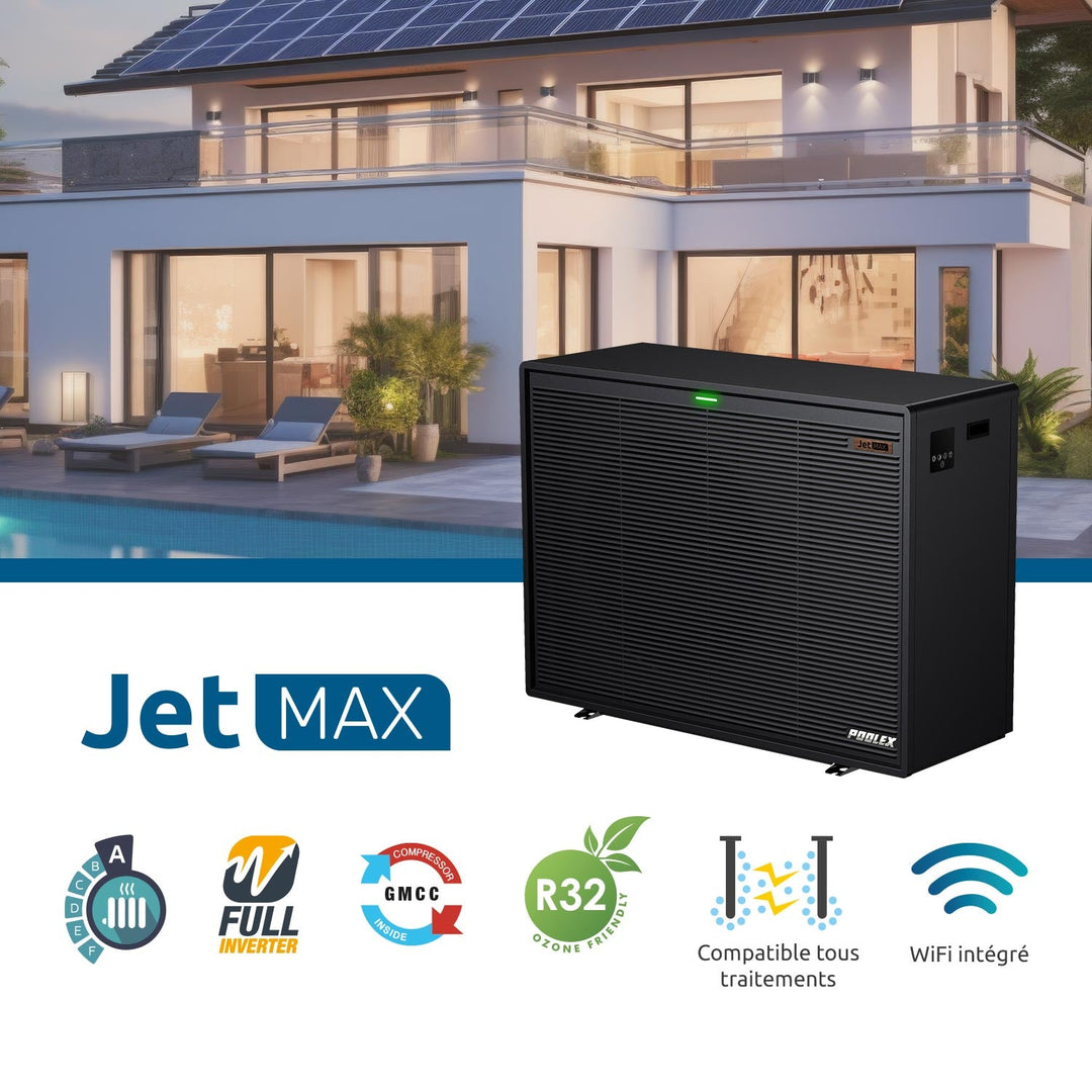 Poolex Jet Max Premium Full Inverter Poolvarmepumpe