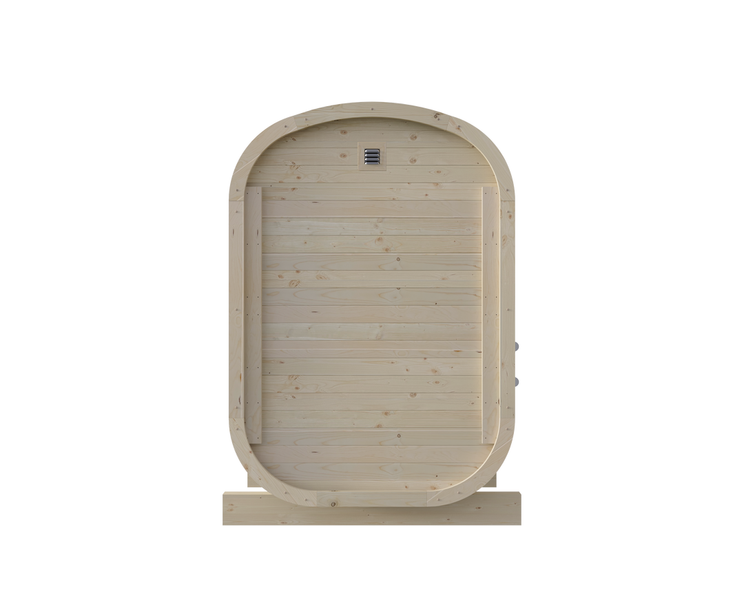 Sauna Gaïa Urban 2 People – Outdoor Sauna in Canadian Spruce (130x130 cm)