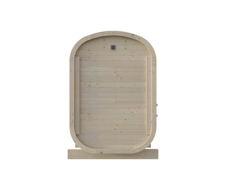 Sauna Gaïa Urban 2 People – Outdoor Sauna in Canadian Spruce (130x130 cm)