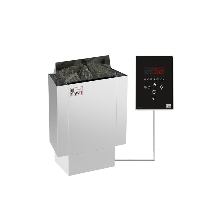 SAWO Electric Sauna Heater Stainless Steel Nordex Mini 3P-1P