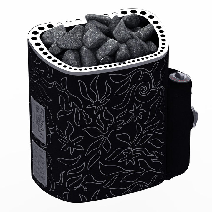 SAWO Elektriskt Bastuaggregat Dragonfire Scandifire Svart 3P-1P