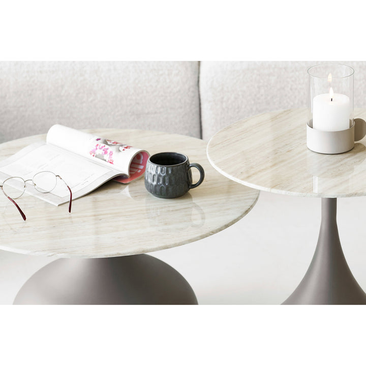 House Nordic Pienza soffbord 2-pack – khaki