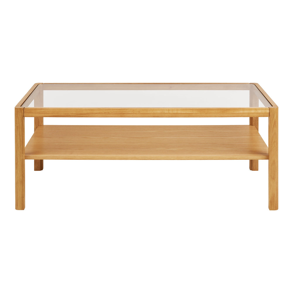 House Nordic Lourmarin soffbord 110×60 cm – ek/glas