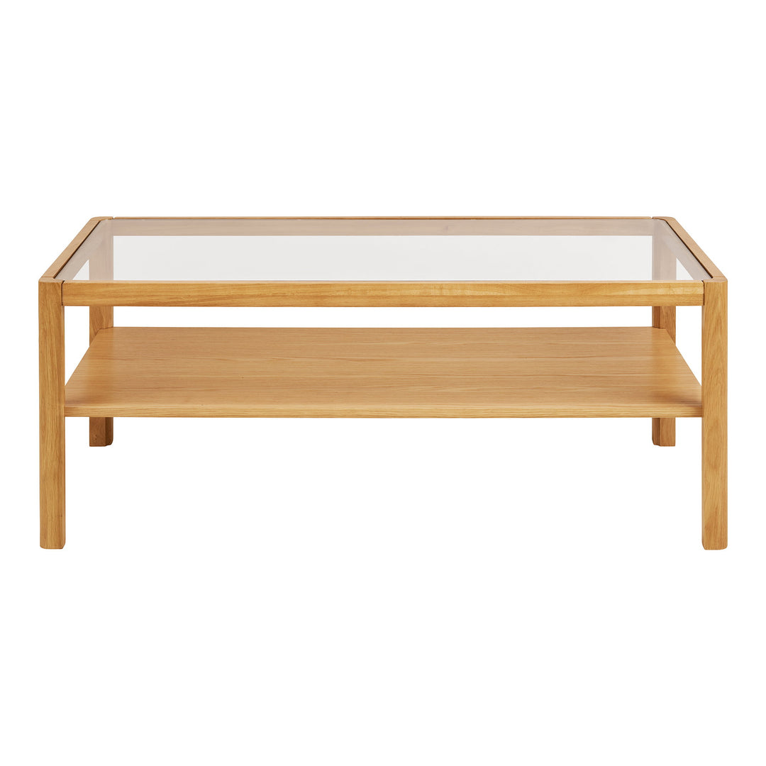 House Nordic Lourmarin soffbord 110×60 cm – ek/glas
