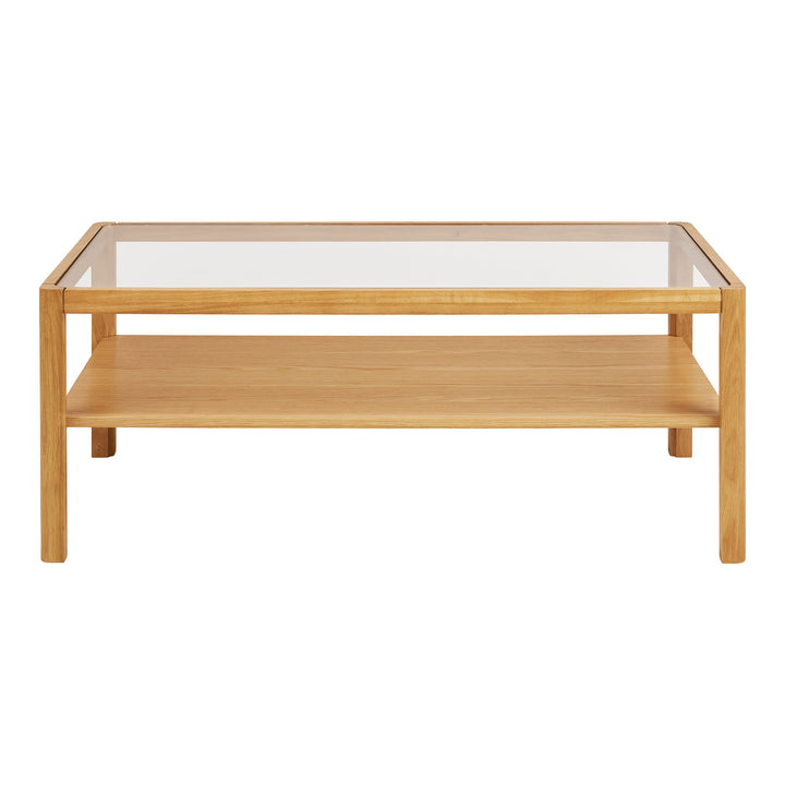 House Nordic Lourmarin soffbord 110×60 cm – ek/glas