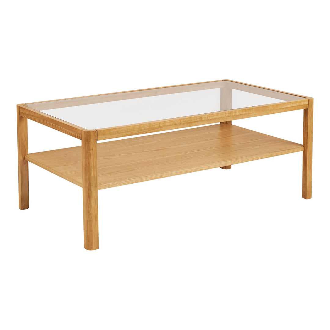House Nordic Lourmarin soffbord 110×60 cm – ek/glas