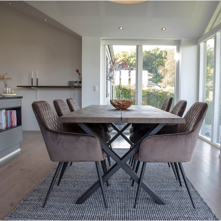 House Nordic Toulon matbord 200×95 cm – rökt ek