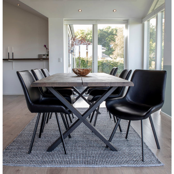 House Nordic Toulon matbord 200×95 cm – rökt ek