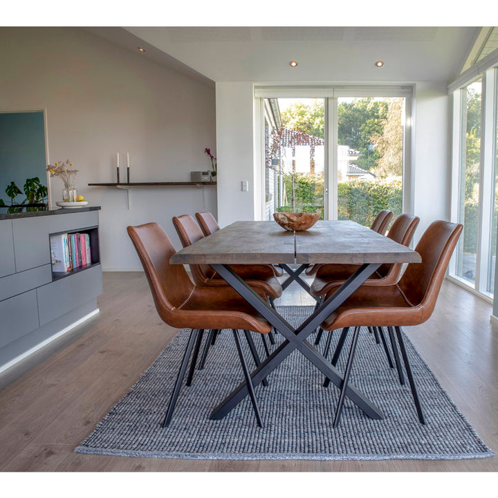 House Nordic Toulon matbord 200×95 cm – rökt ek