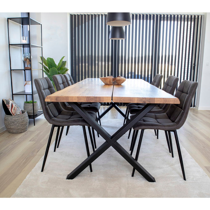 House Nordic Toulon matbord 200 × 95 cm i naturfärgad ek