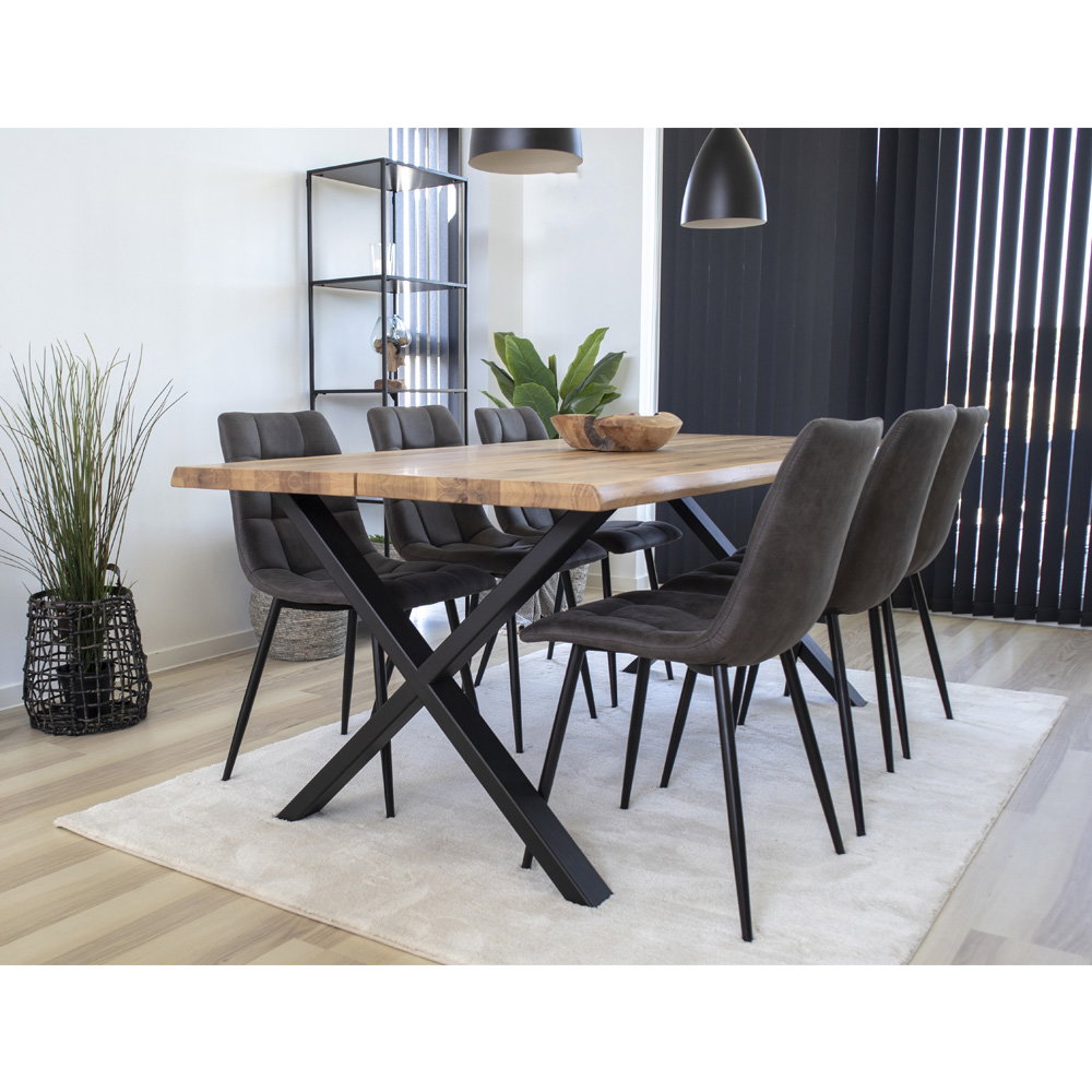 House Nordic Toulon matbord 200 × 95 cm i naturfärgad ek