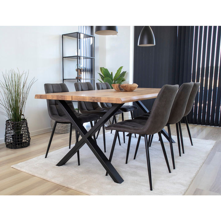 House Nordic Toulon matbord 200 × 95 cm i naturfärgad ek