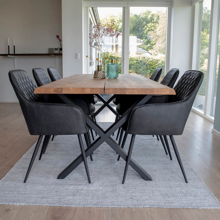 House Nordic Toulon matbord 200 × 95 cm i naturfärgad ek