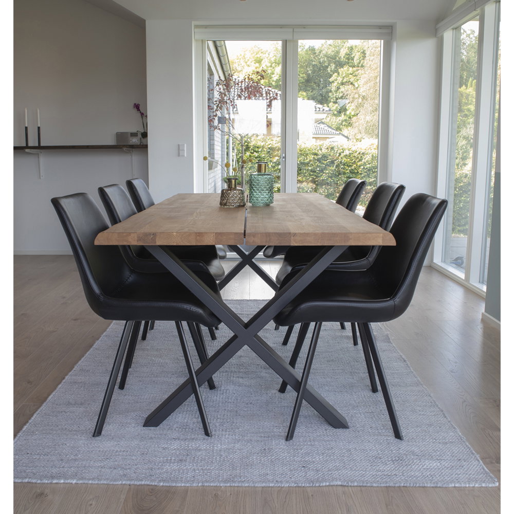 House Nordic Toulon matbord 200 × 95 cm i naturfärgad ek