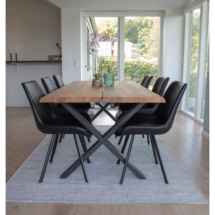 House Nordic Toulon matbord 200 × 95 cm i naturfärgad ek
