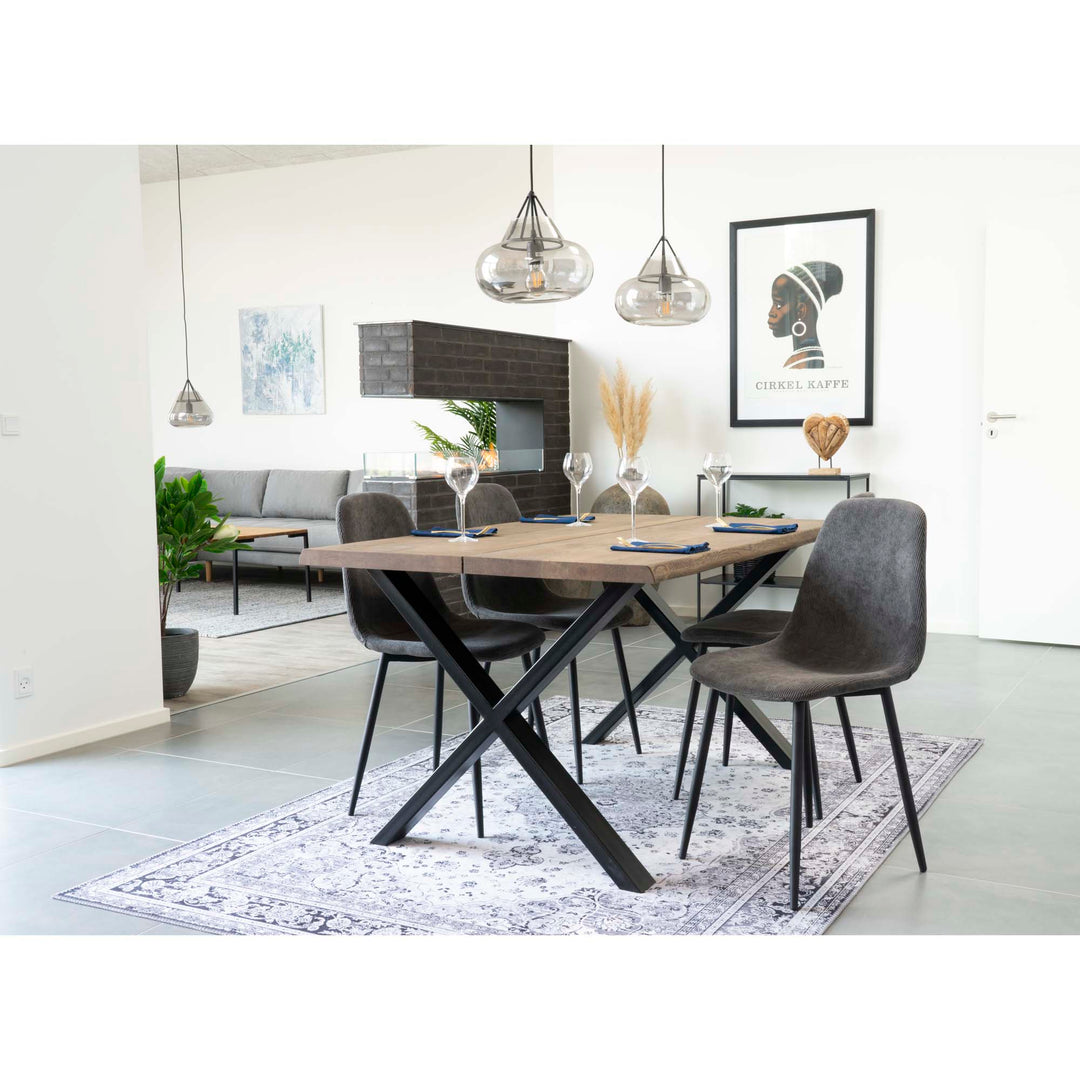 House Nordic Toulon matbord 140 × 95 cm i rökt ek