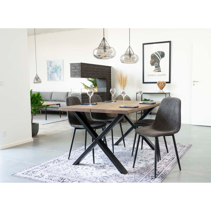 House Nordic Toulon matbord 140 × 95 cm i rökt ek
