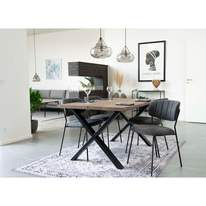 House Nordic Toulon matbord 140 × 95 cm i rökt ek