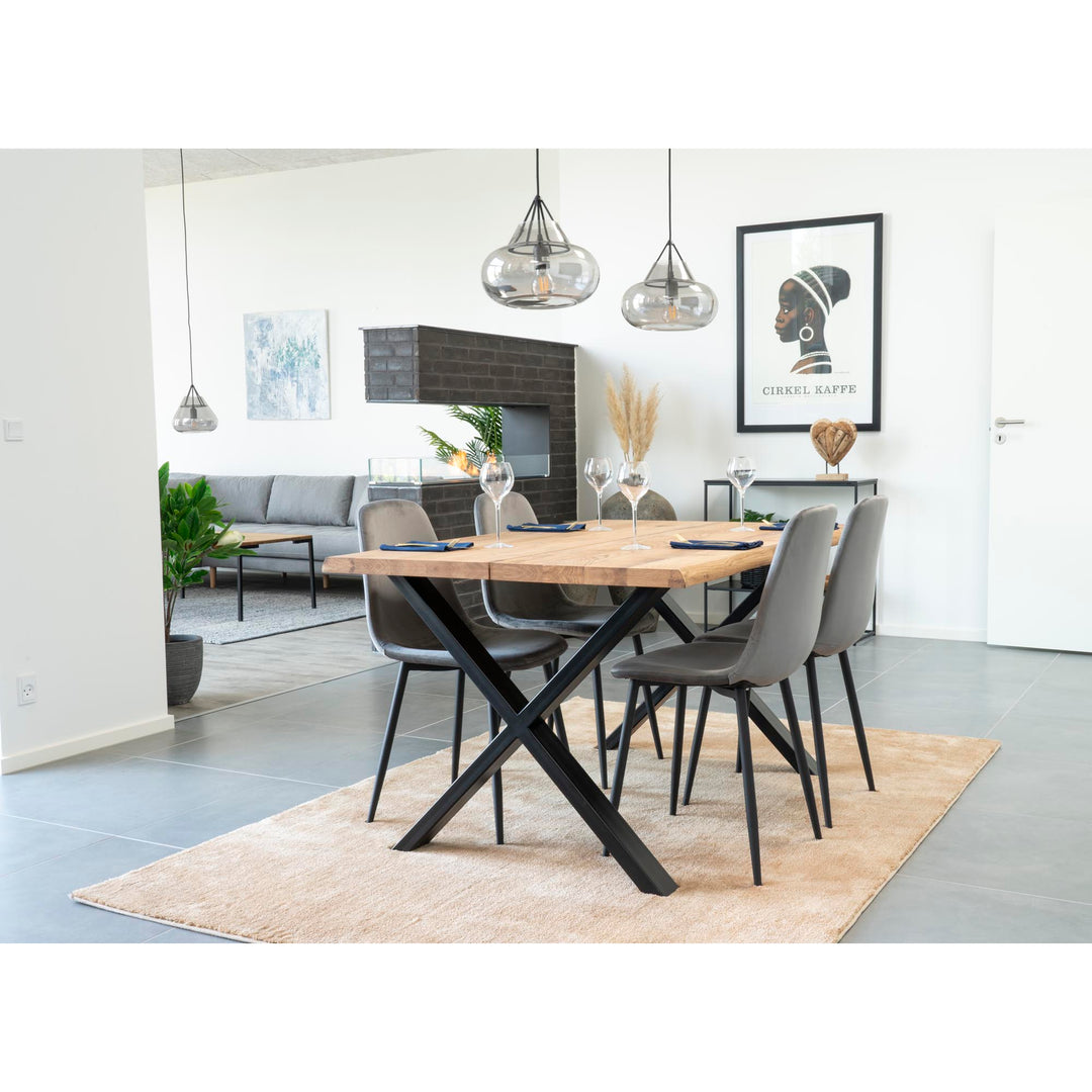 House Nordic Toulon matbord 140 × 95 cm i naturfärgad ek