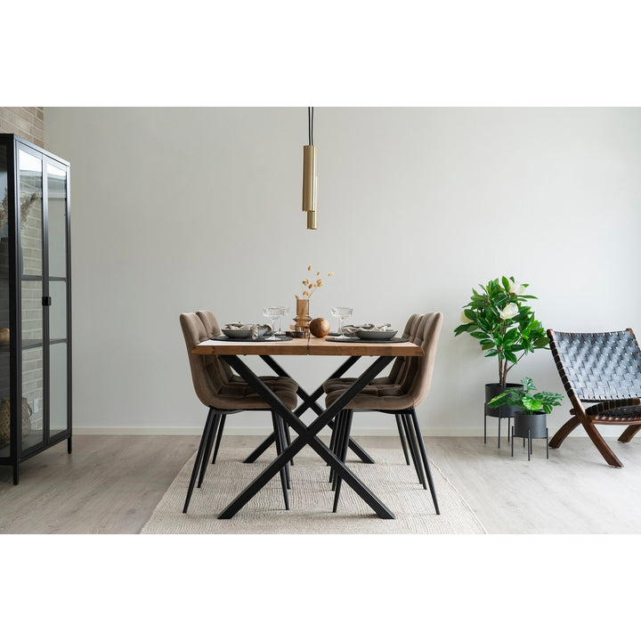House Nordic Toulon matbord 140 × 95 cm i naturfärgad ek