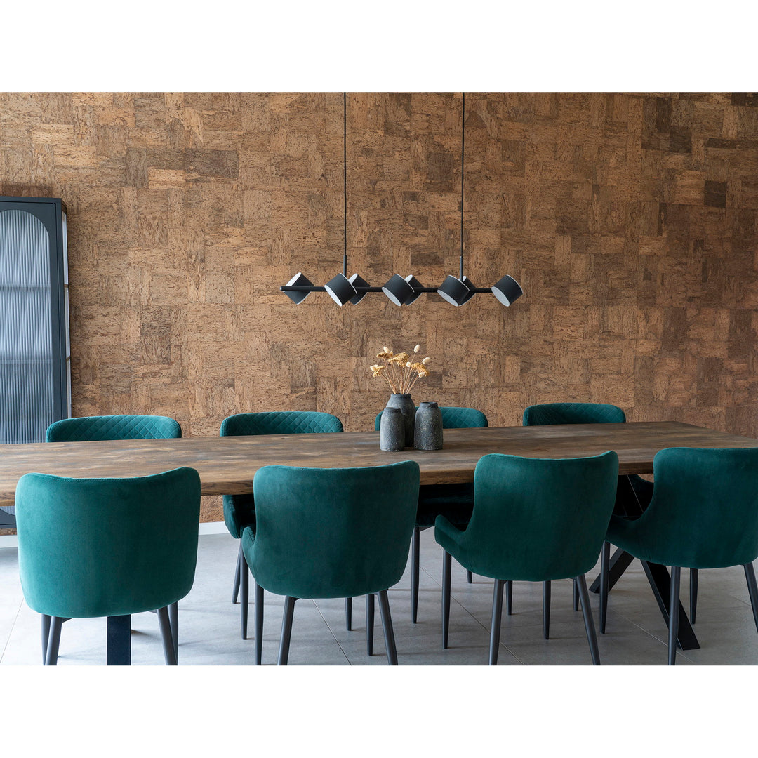 House Nordic Toulon matbord 300×100 cm – rökt ek