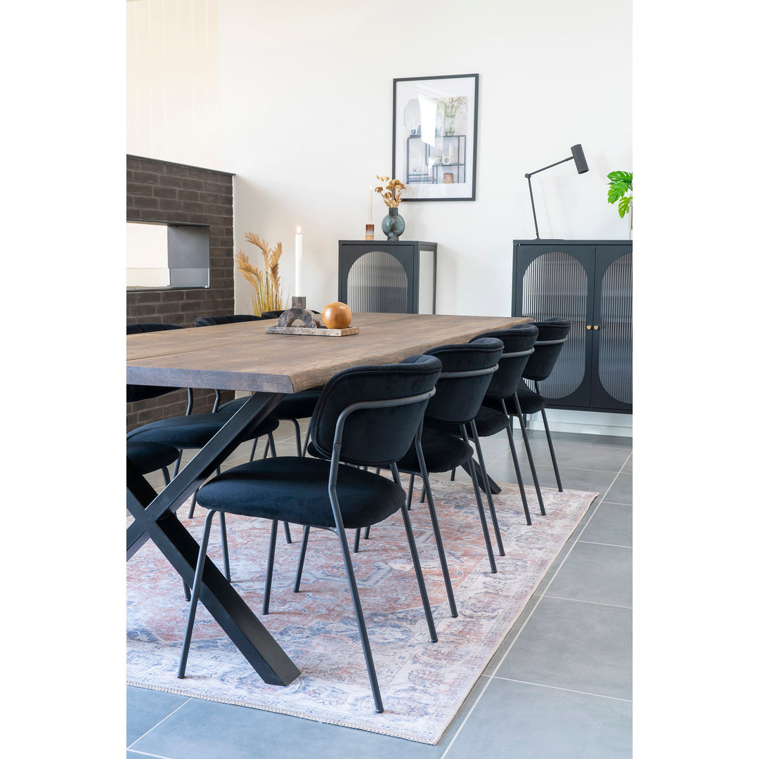 House Nordic Toulon matbord i rökt ek