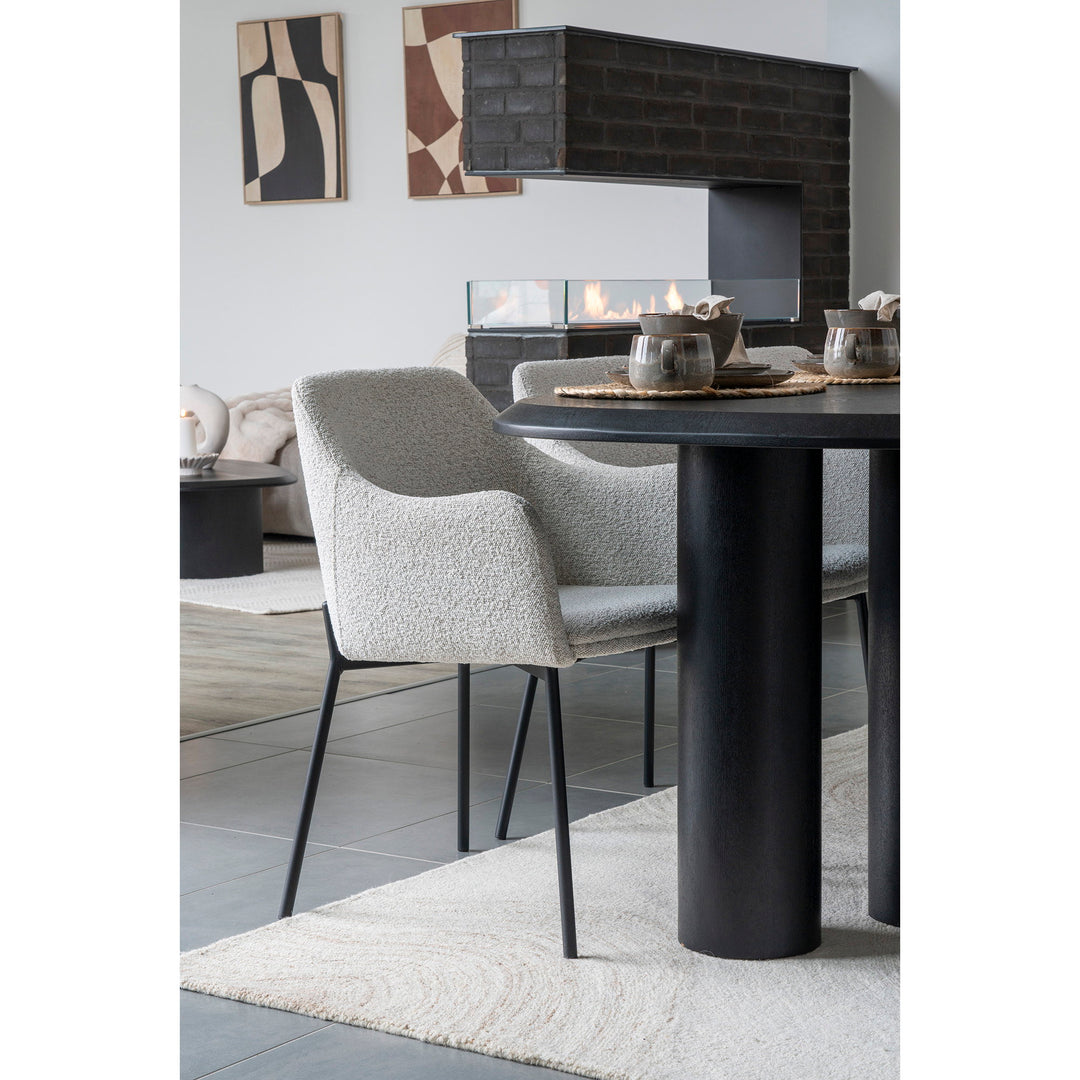 House Nordic Tirano matbord i svart askfanér