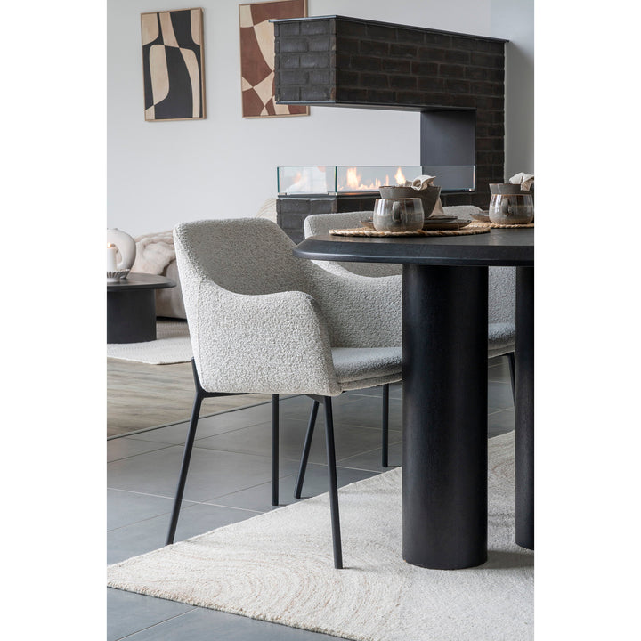 House Nordic Tirano matbord i svart askfanér