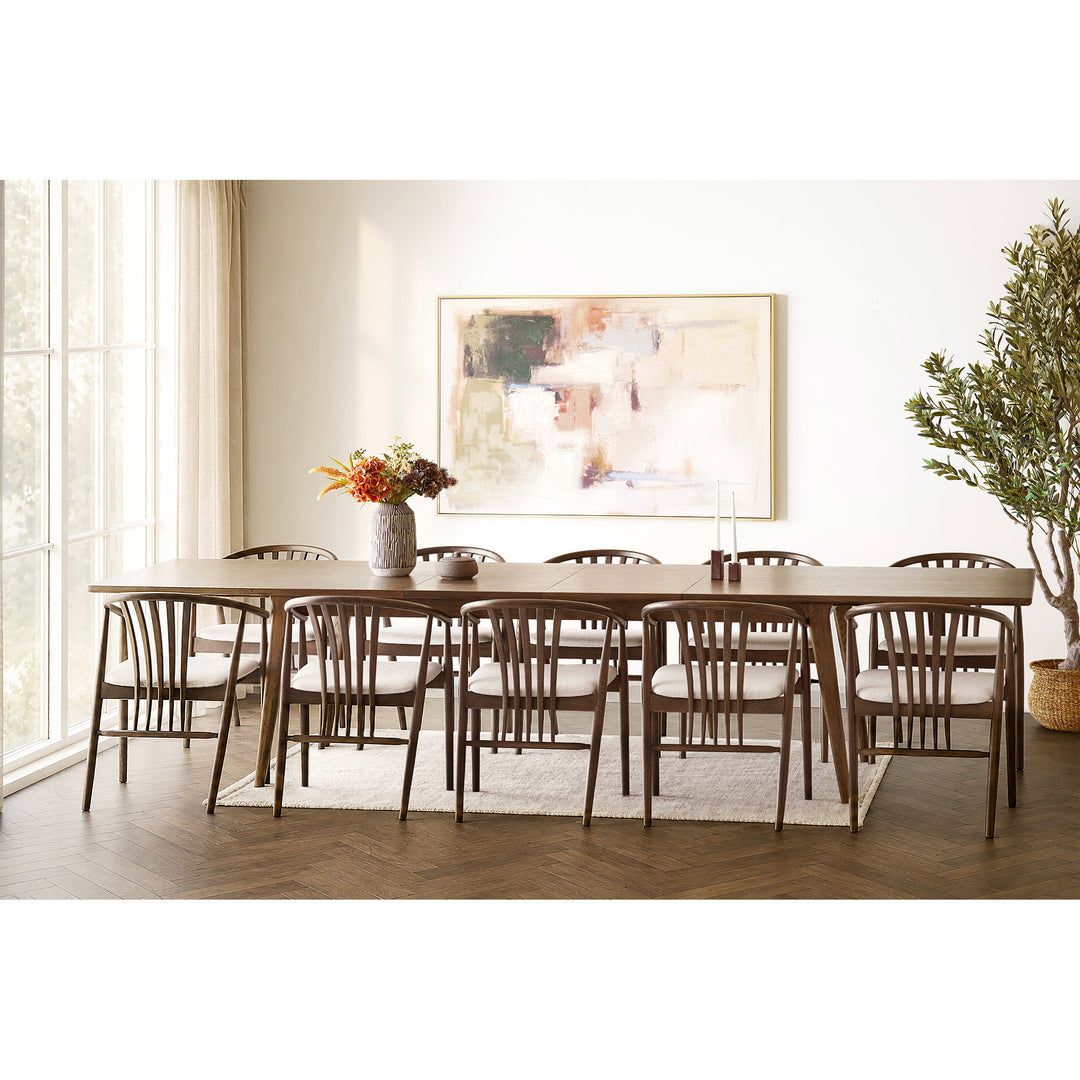 House Nordic Darwin matbord 240–340 × 100 cm mörkbrun