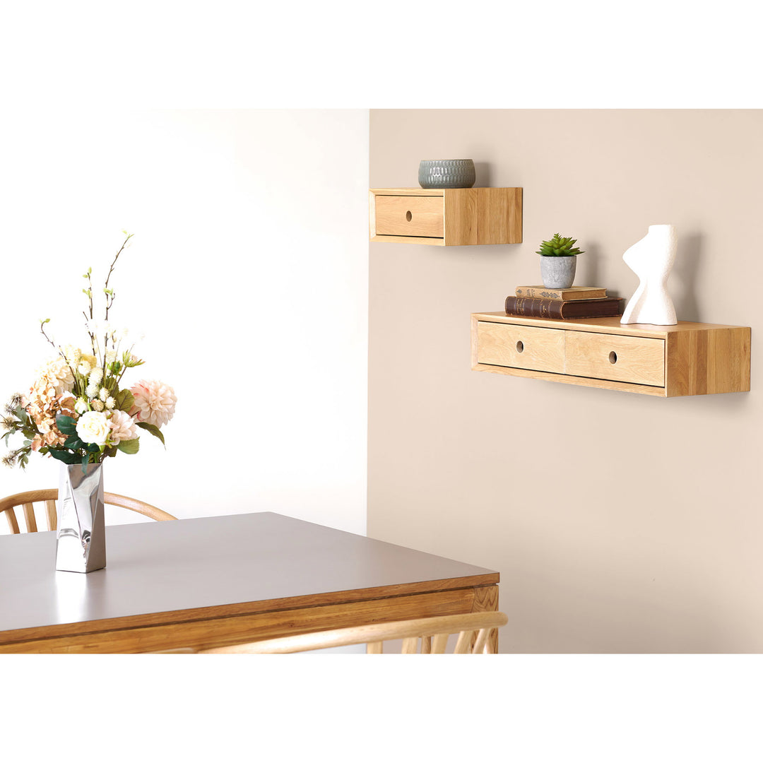 House Nordic Bowen förlängningsbart matbord – natur och mörk sand