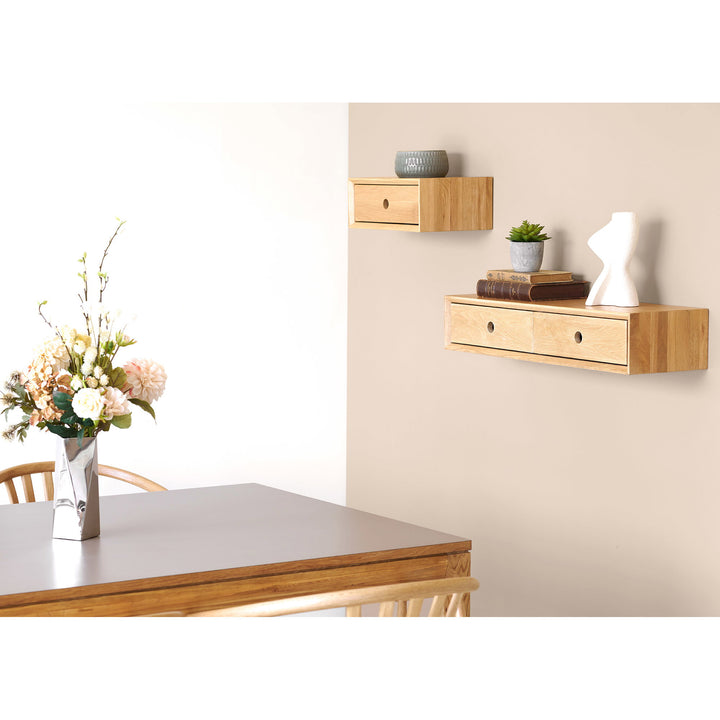 House Nordic Bowen förlängningsbart matbord – natur och mörk sand