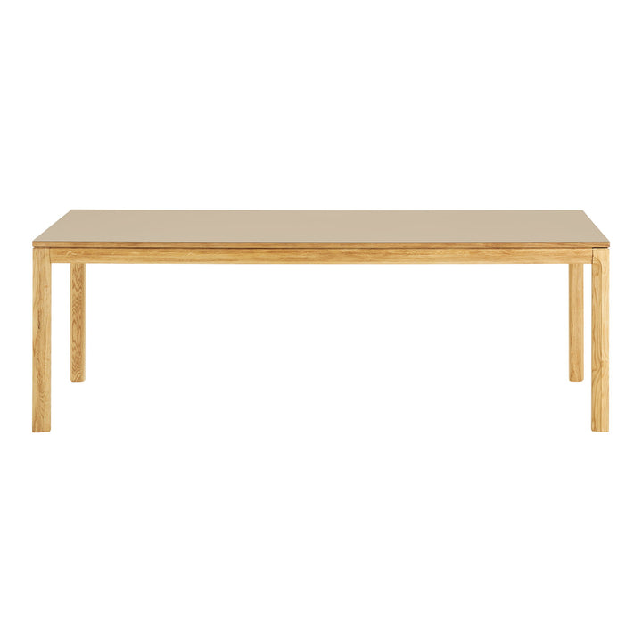 House Nordic Bowen förlängningsbart matbord – natur och mörk sand