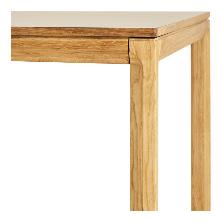 House Nordic Bowen förlängningsbart matbord – natur och mörk sand