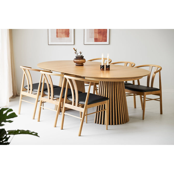 House Nordic Osaka utdragbart matbord 200–300 × 120 cm – natur