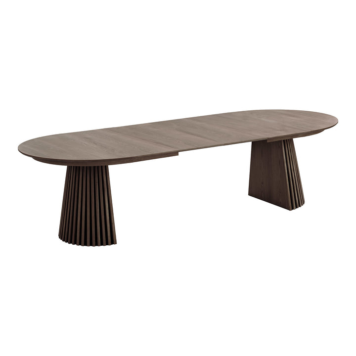 House Nordic Osaka utdragbart matbord 200–300 × 120 cm – rökfärgat
