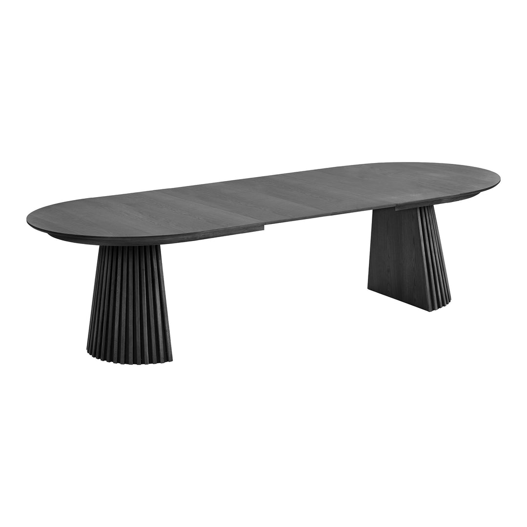 House Nordic Osaka utdragbart matbord 200–300 × 120 cm – svart