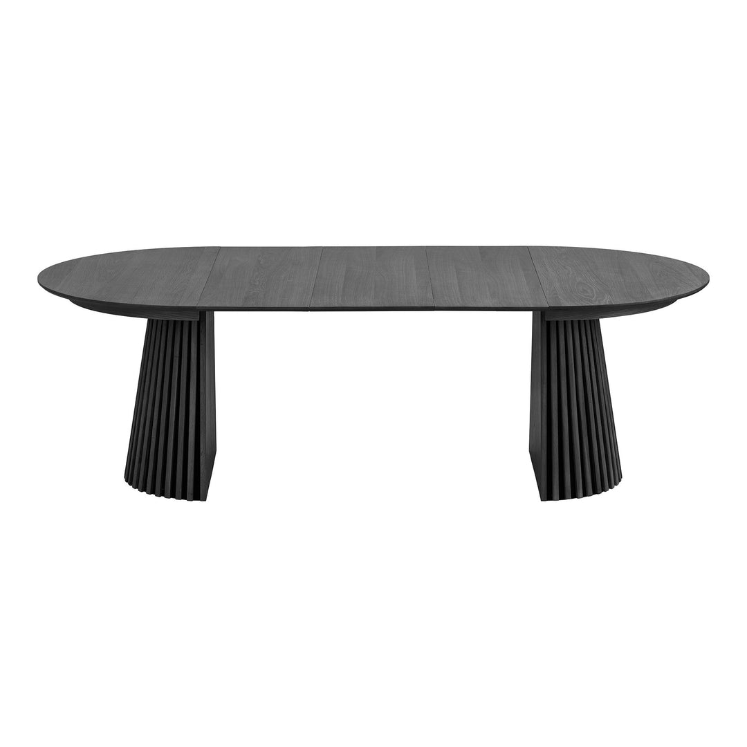House Nordic Osaka utdragbart matbord Ø120–240 cm – svart