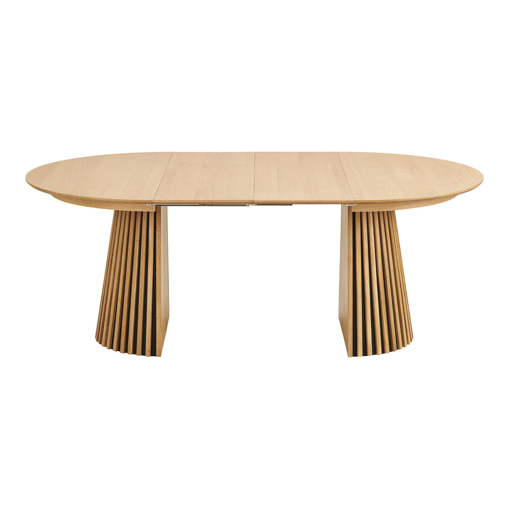 House Nordic Osaka utdragbart matbord Ø120–200 cm – natur