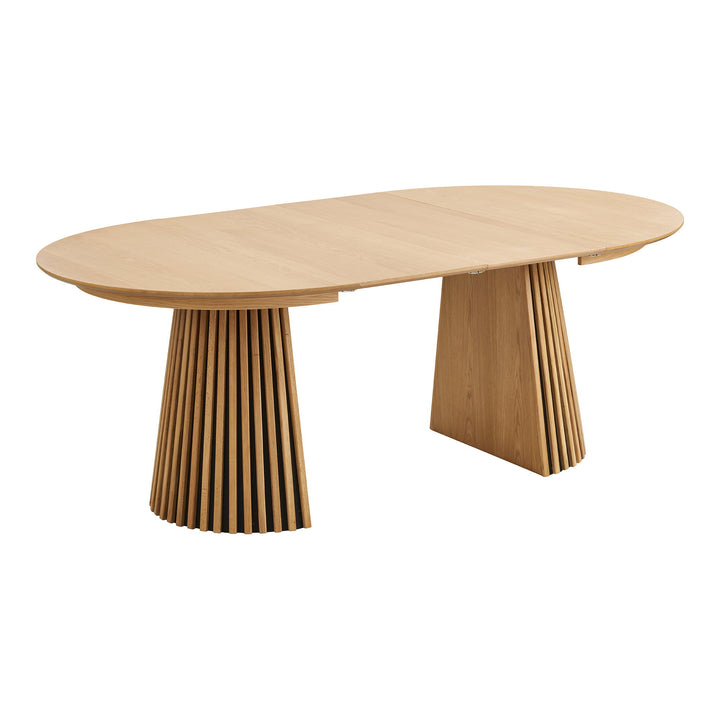 House Nordic Osaka utdragbart matbord Ø120–200 cm – natur