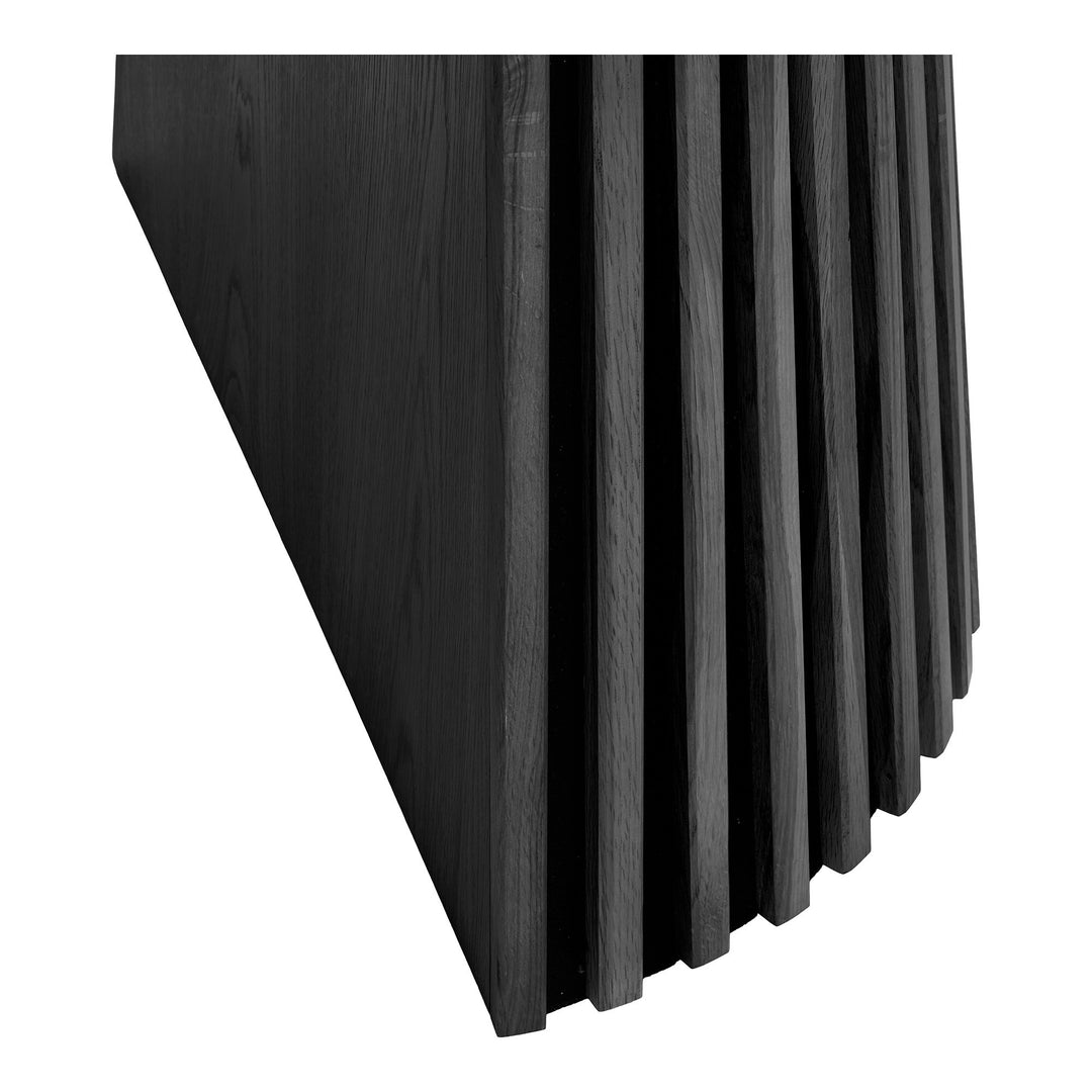 House Nordic Osaka utdragbart matbord Ø120–200 cm – svart