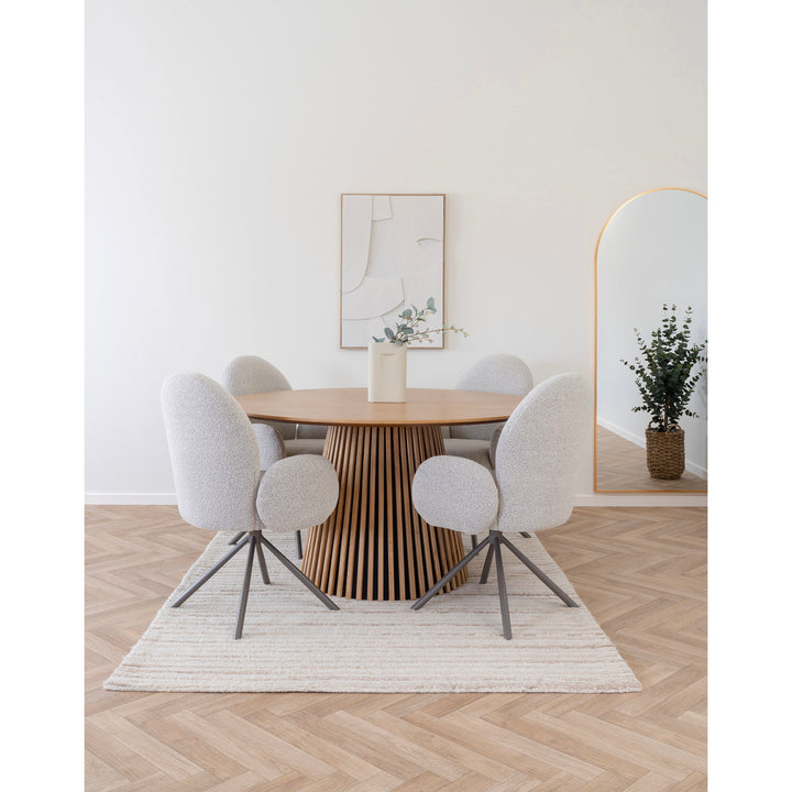 House Nordic Osaka runt matbord Ø140 cm – natur
