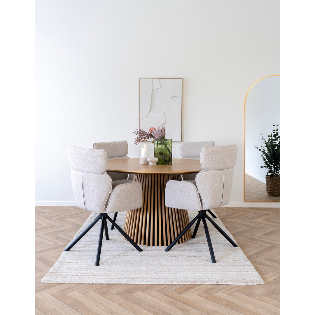 House Nordic Osaka runt matbord Ø140 cm – natur