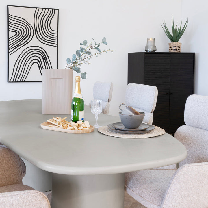 House Nordic Maranola matbord 200 × 96 cm – beige