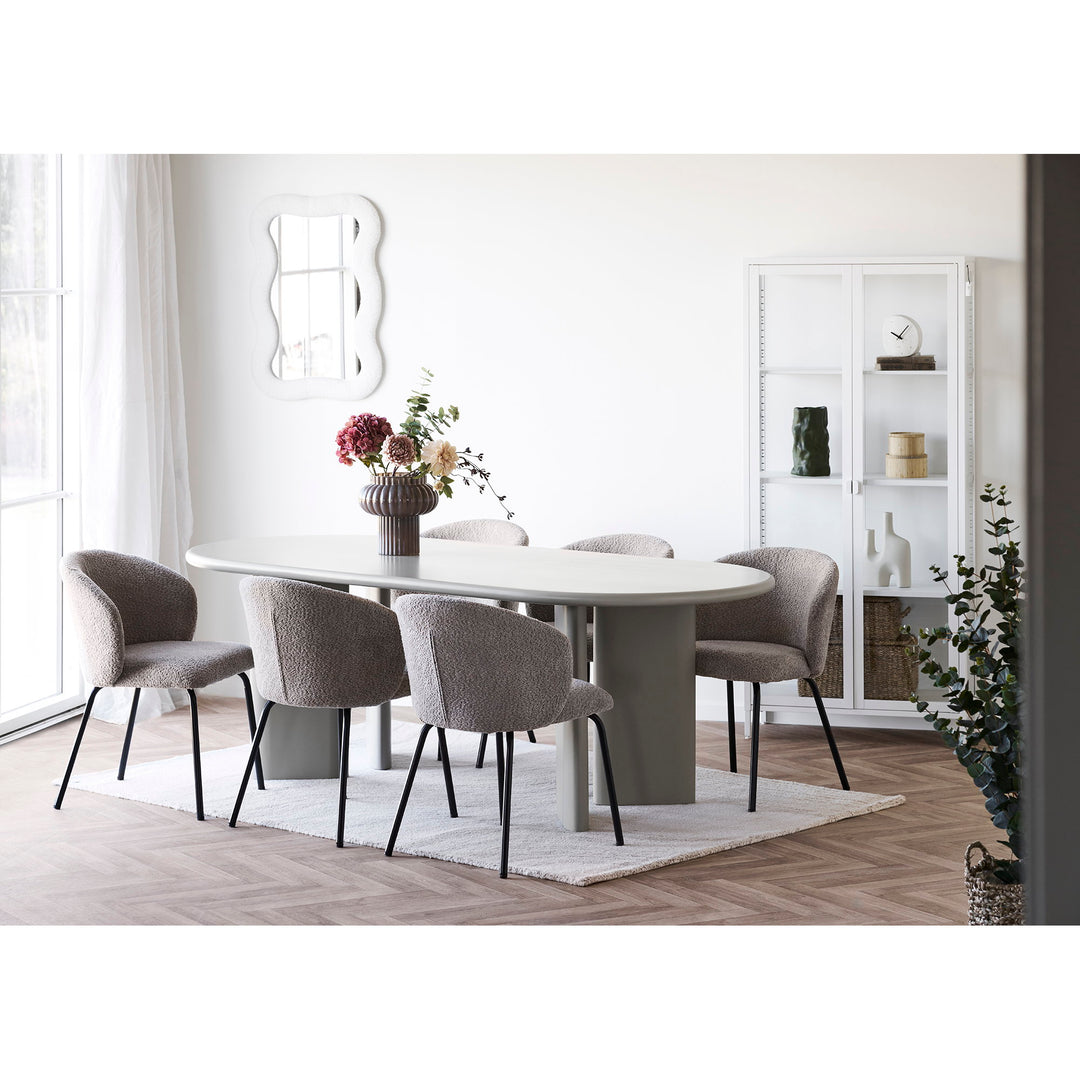 House Nordic Nagano matbord 220 × 100 cm – sand
