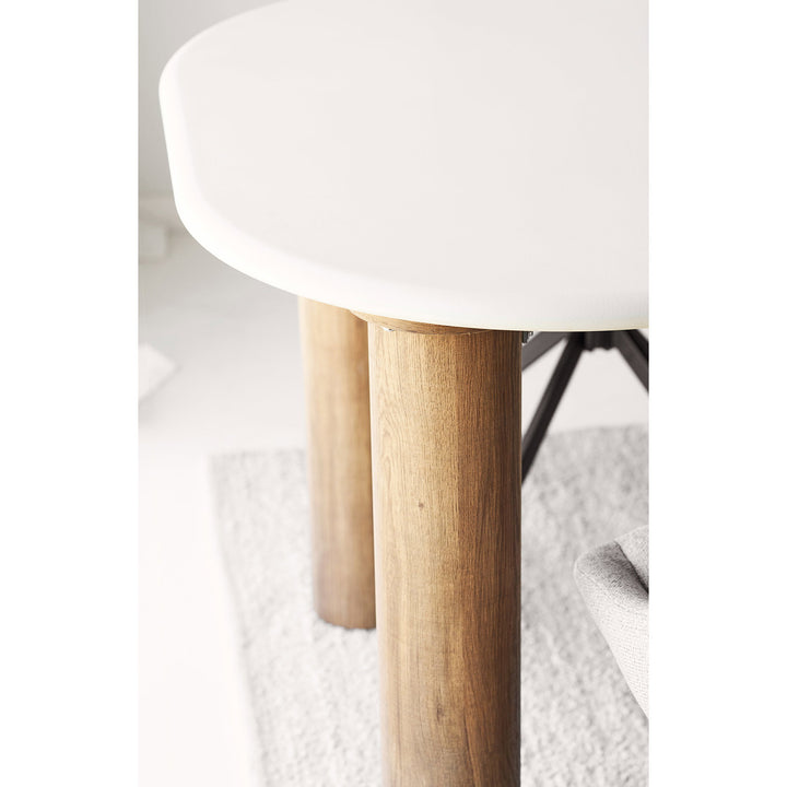House Nordic Fondi matbord 240×100 cm – sand/brun
