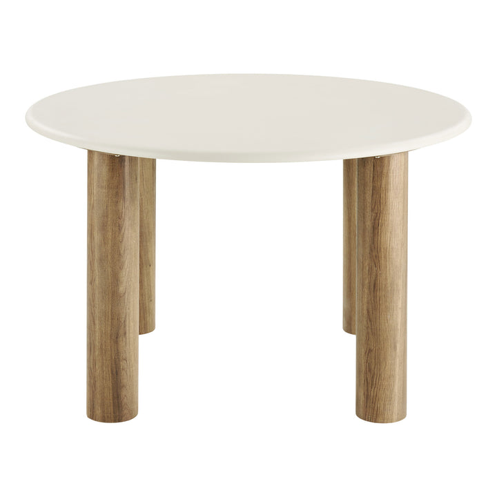 House Nordic Fondi runt matbord Ø120 cm – sand/brun