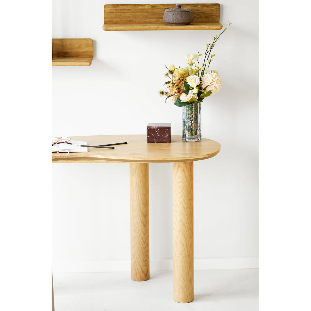 House Nordic Livigno skrivbord med ekfaner