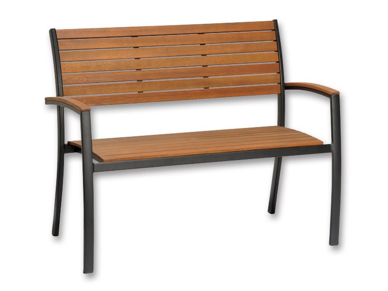 Bänk med ryggstöd Mountfield Flamingo