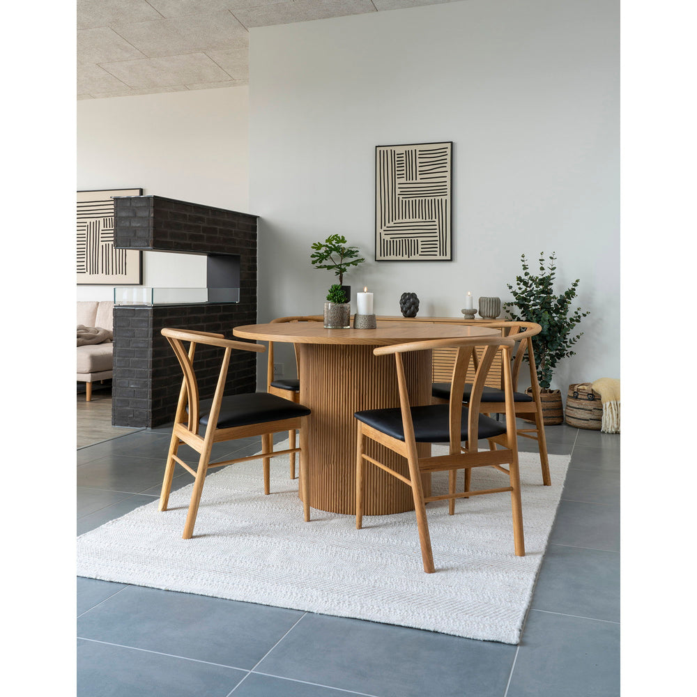 House Nordic Boavista runt matbord Ø120 cm – natur