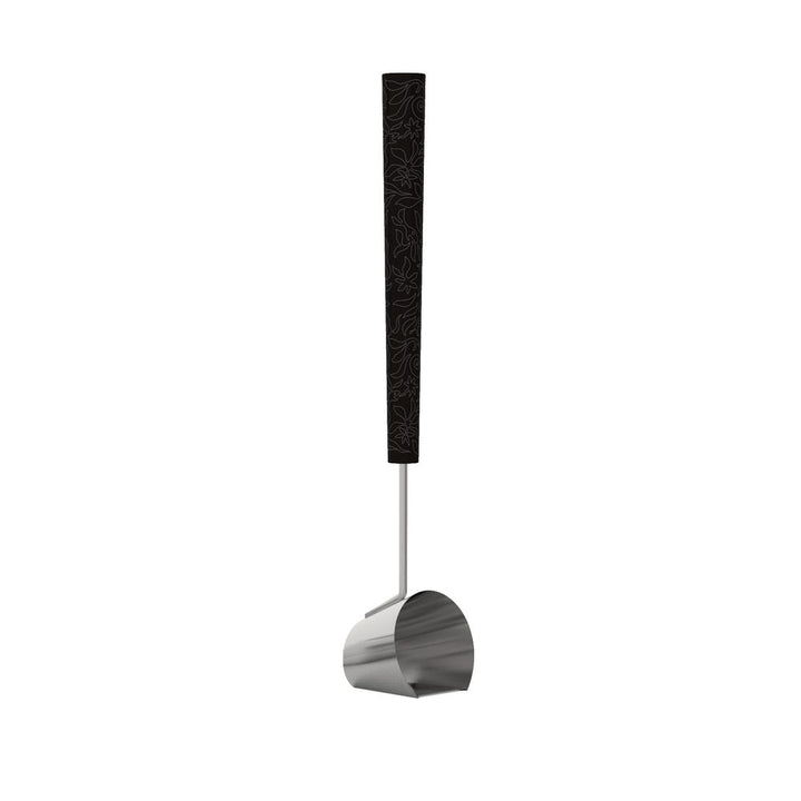 SAWO Stainless Steel Steamshot Sauna Ladle with Wooden Handle